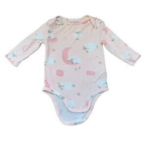 Angel Dear Bamboo Lamb Moon Onesie